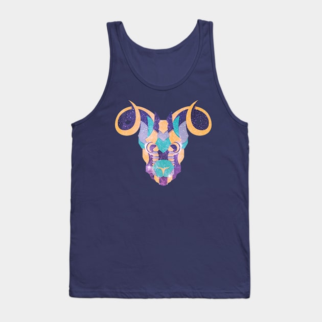 Aries Astrological Sign Tank Top by Gemini DayDreamer